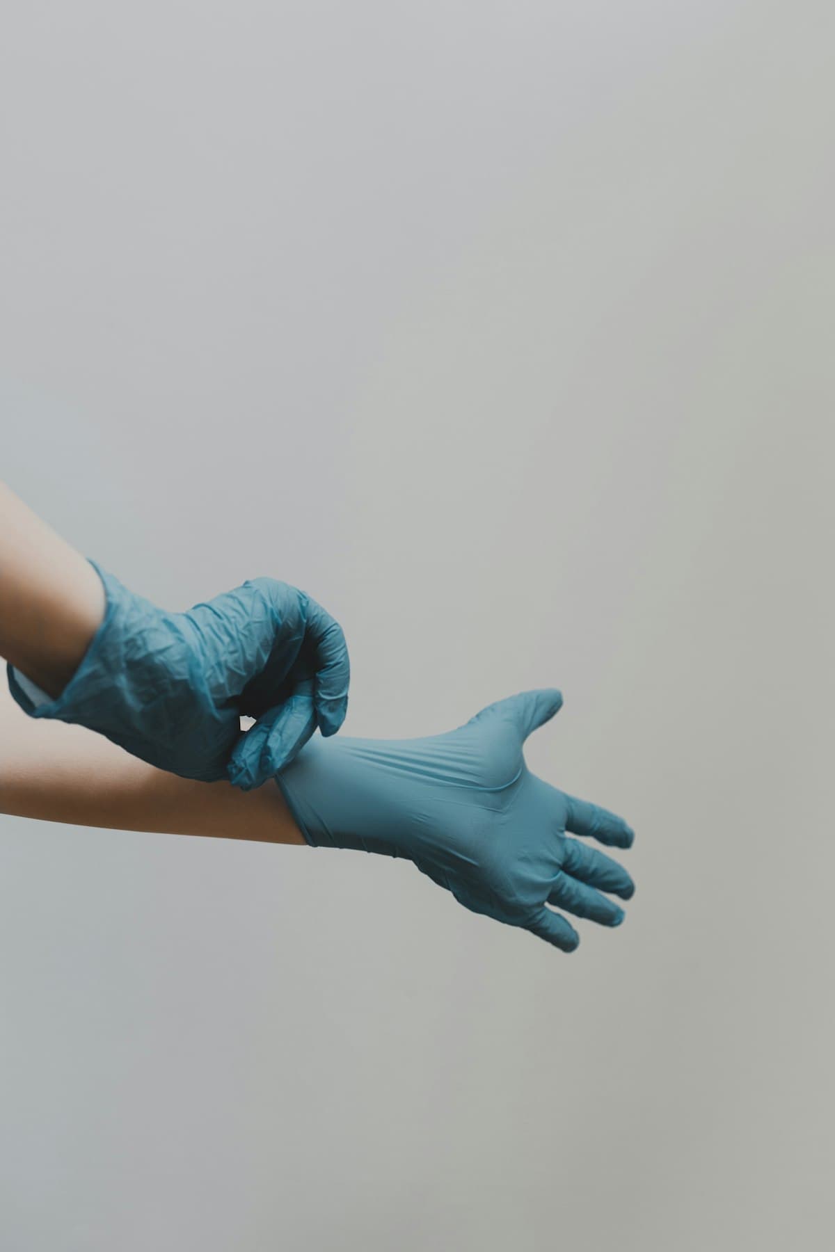 Clinical staff in clean uniforms